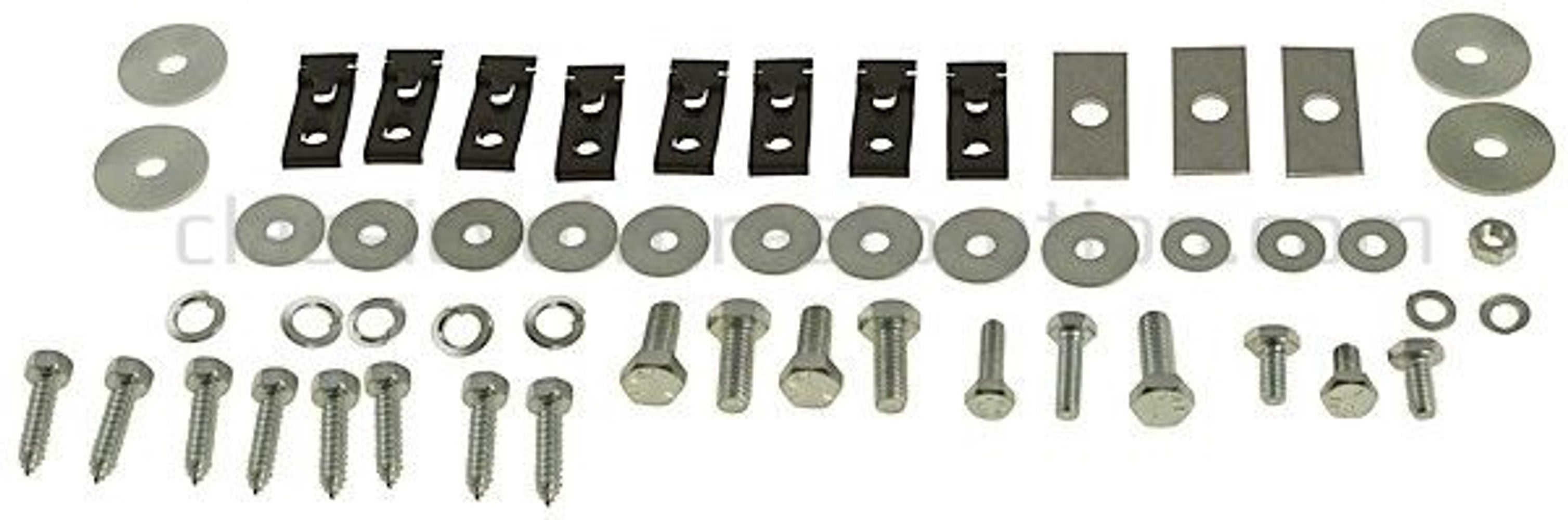 Monteringssett Forskjerm for Volvo PV, Duett