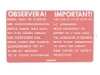 Dekal vekselstrømgenerator 123GT