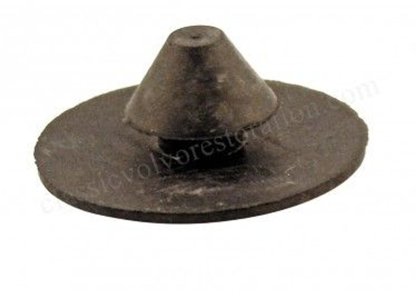 Gummiknapp torpedfilt svart