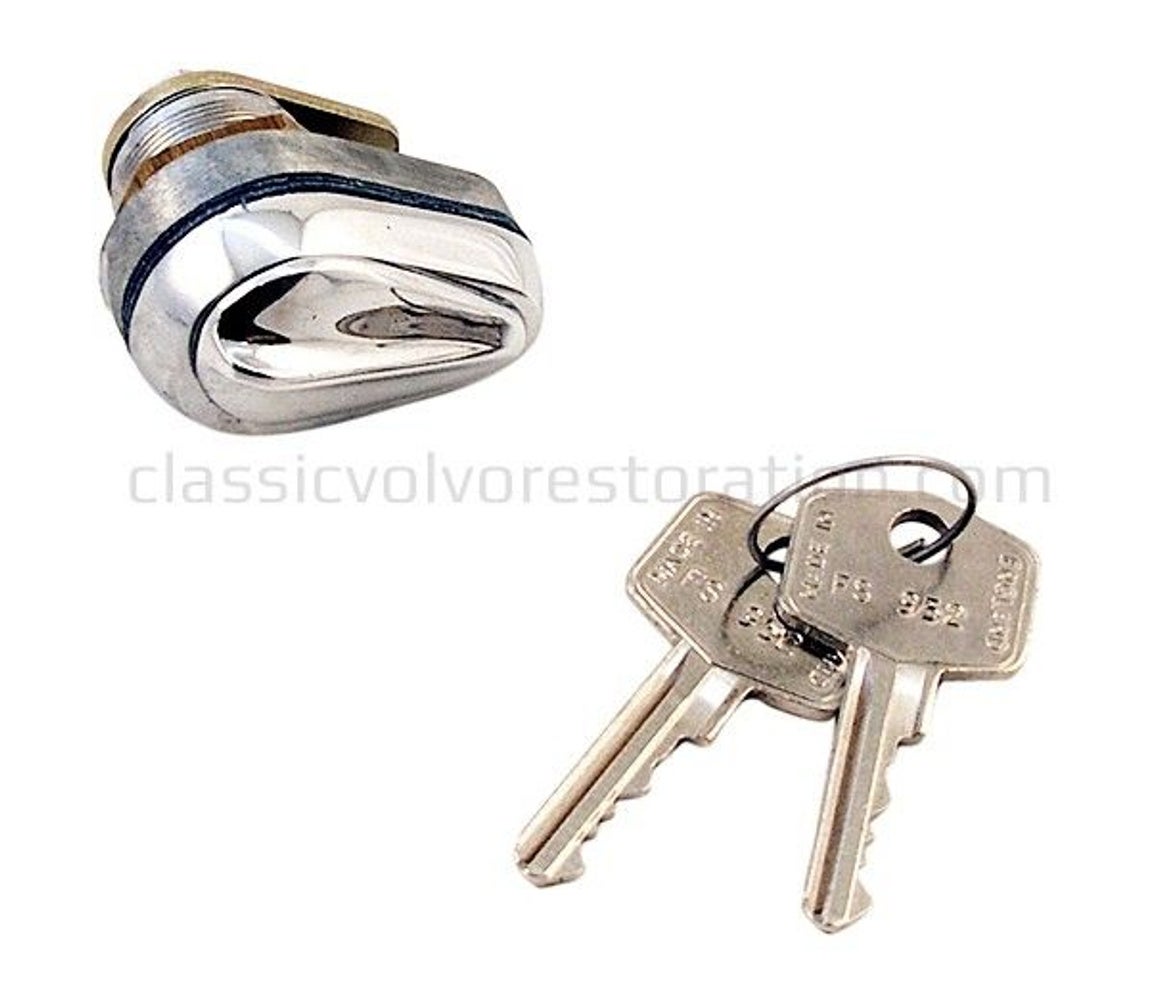 Lås lokk drivstofftank m/krom