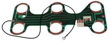Kretskort baklys for Volvo 240, 242, 244, 244 1988-93, venstre
