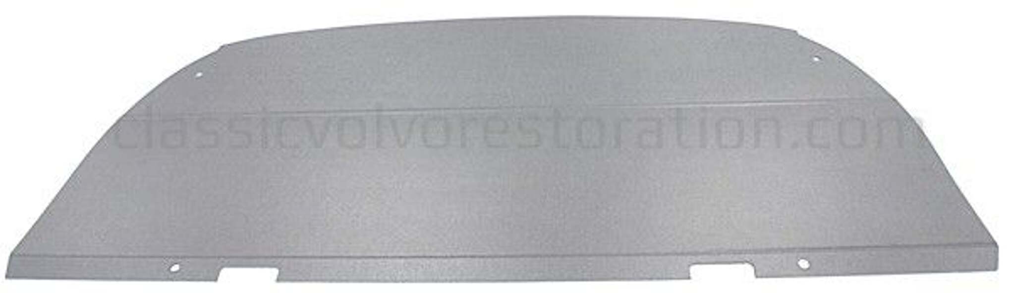 Hattehylle grå med hull