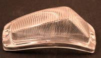 Blinklysglass hvitt til Volvo Amazon, 1957-61, venstre — bild 1 av 2