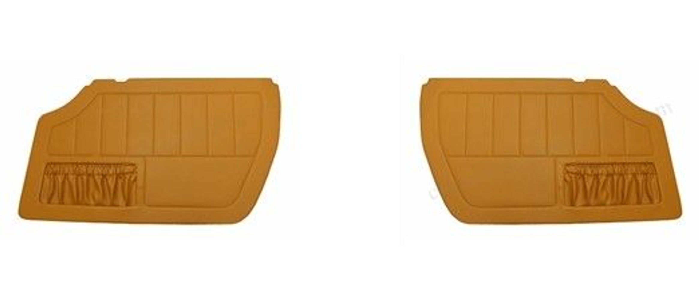 Dørpaneler gullfarget til Volvo 1800E, 1800ES, 1972