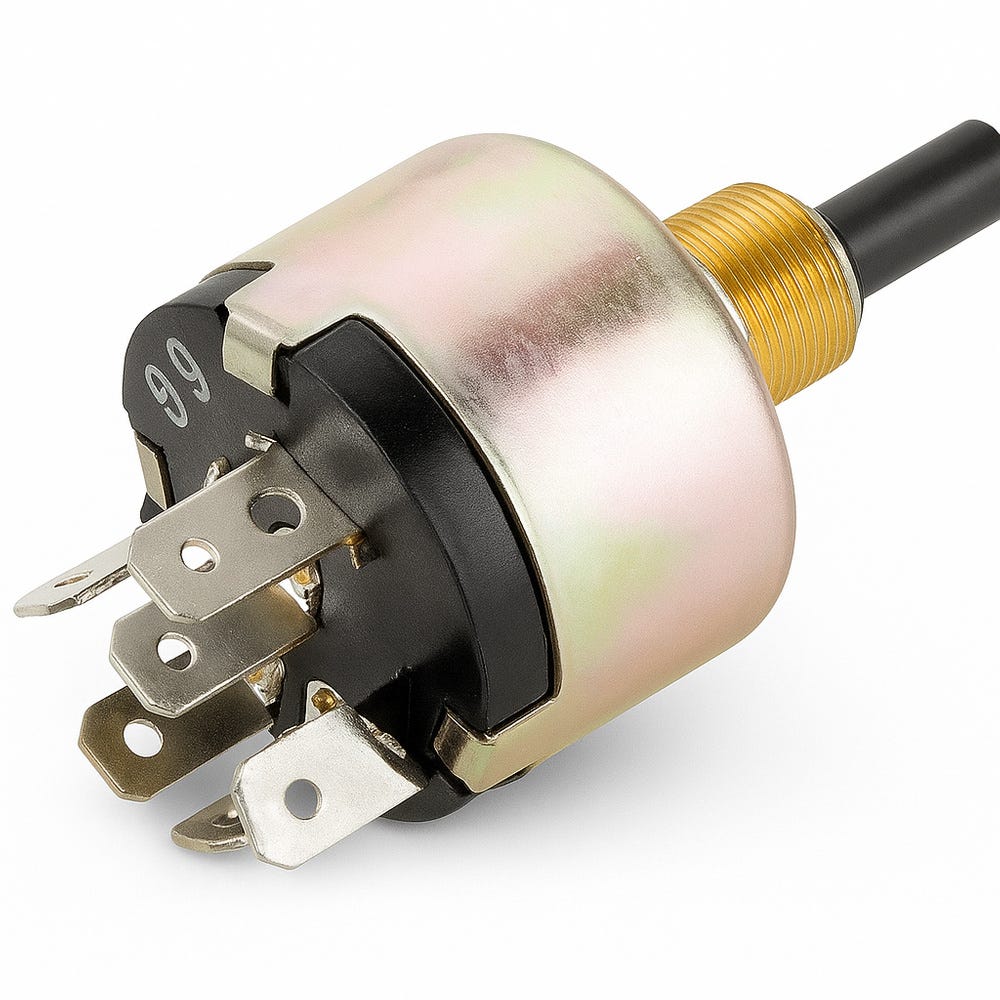 Bryter for varmevifte/ventilasjon til Volvo 240, 245, 260, 262, 265, 4-trinns, 1983- — bild 2 av 2