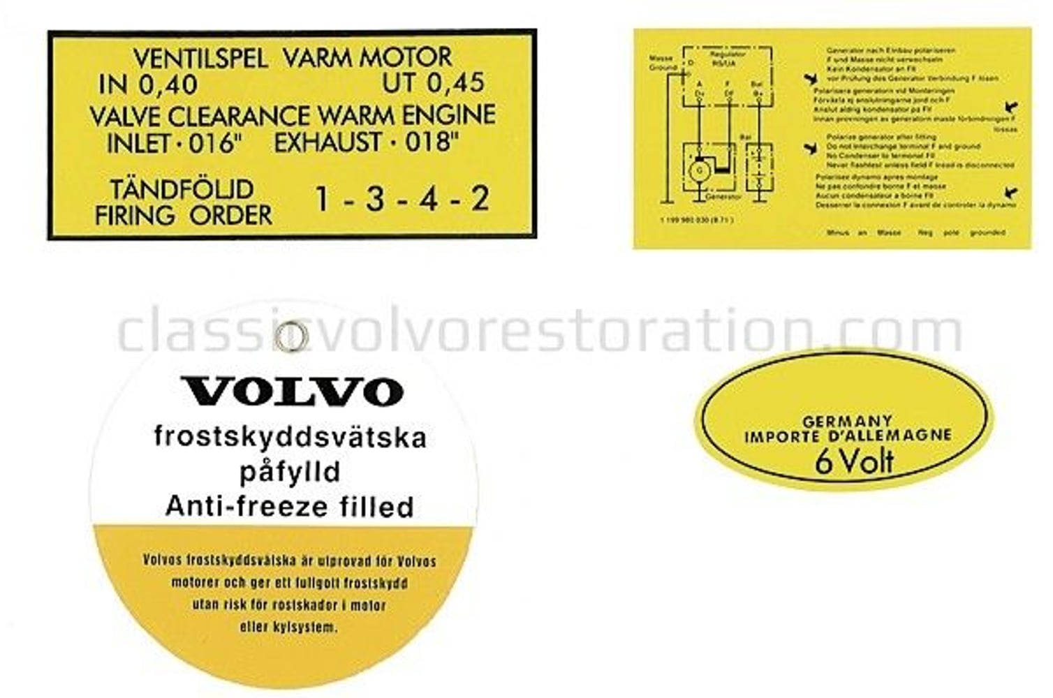 Dekalsett til Volvo B16A — bild 2 av 2