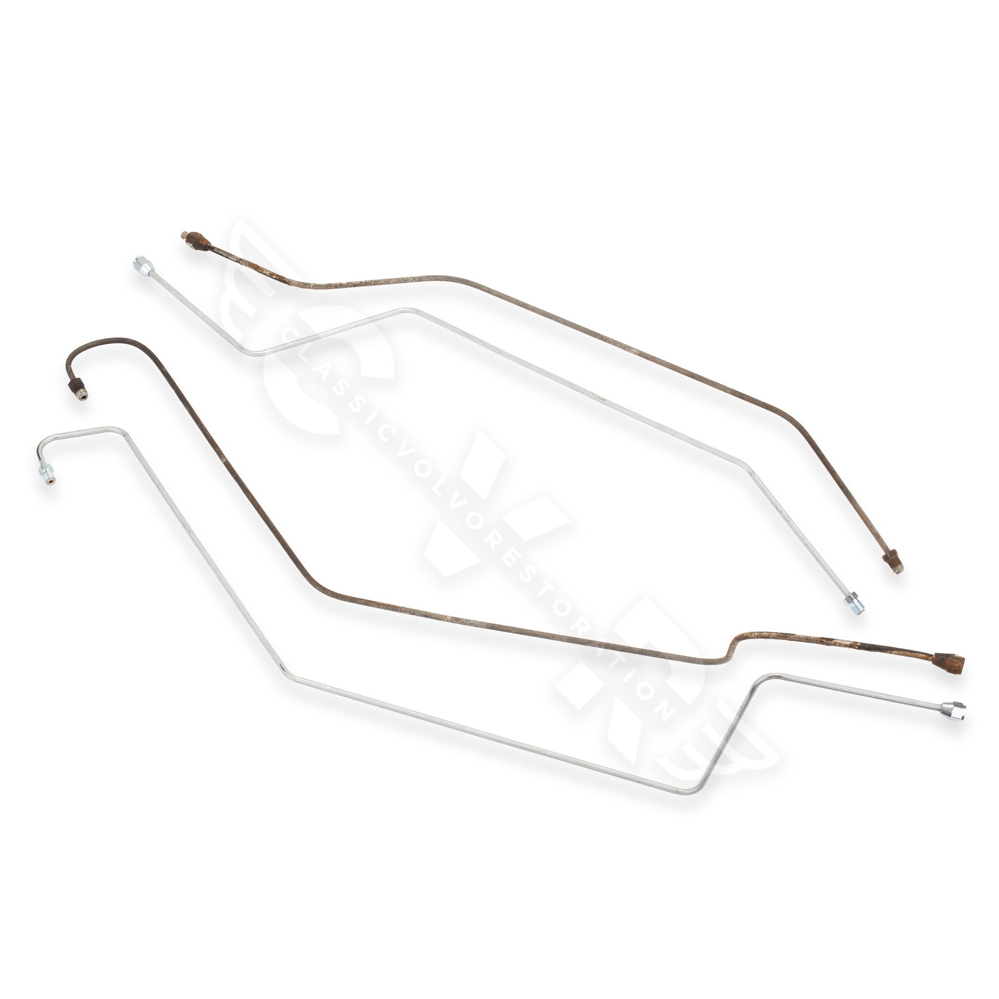 Bremsrør langsgående høyre foran