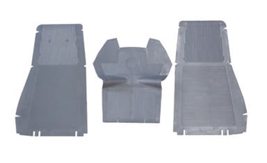 Frontmattesett for Volvo PV544, Duett 1958-68, grå gummi