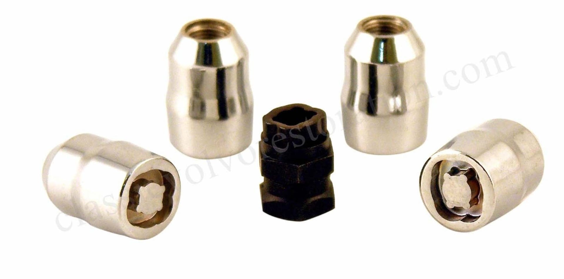 Hjulmuttersett UNF for Volvo PV, Duett, Amazon, 1800, 140, 164