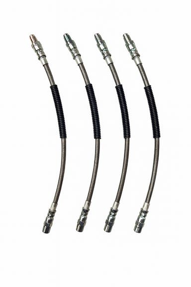 Bremsslangesett for Volvo 740, 760, 780, 940, 960, metallflettet