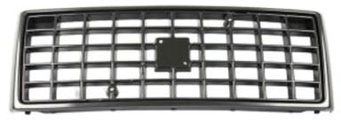 Radiatorgrill til Volvo 740 1990, 760 1988-90, 940 1991-97, 960 1991-94 svart