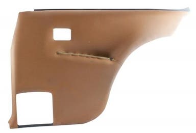Bakre sidepanel til Volvo 142, 1971, gulbrun, høyre