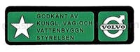Klistremerke for sikkerhetsbelte — bild 1 av 2