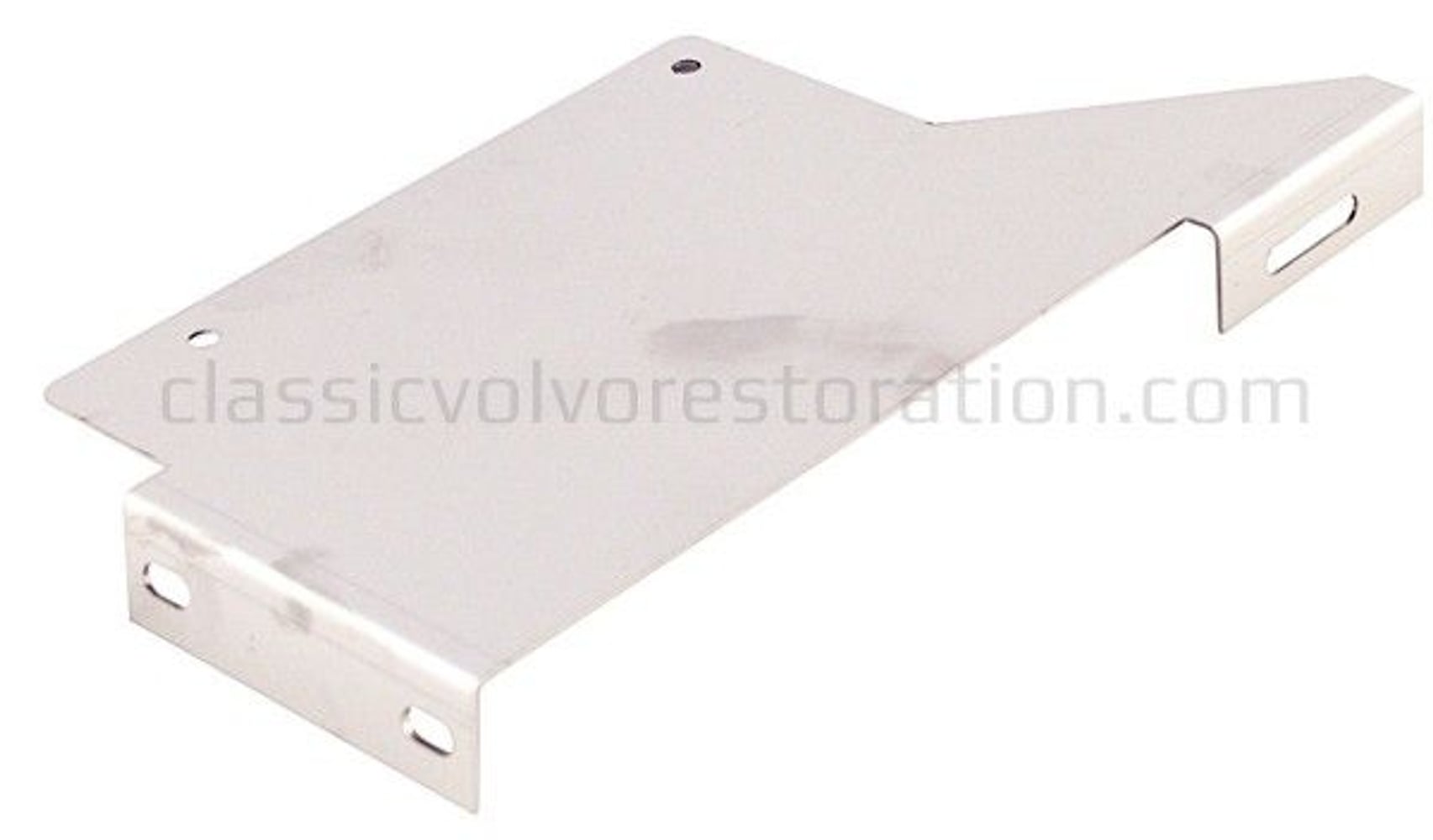 Støtfangerplate venstre bak