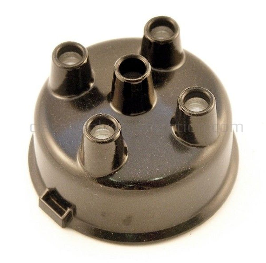 Fordelerhette B4B Autolite for Volvo PV444, Duett, 1950-54 — bild 2 av 2