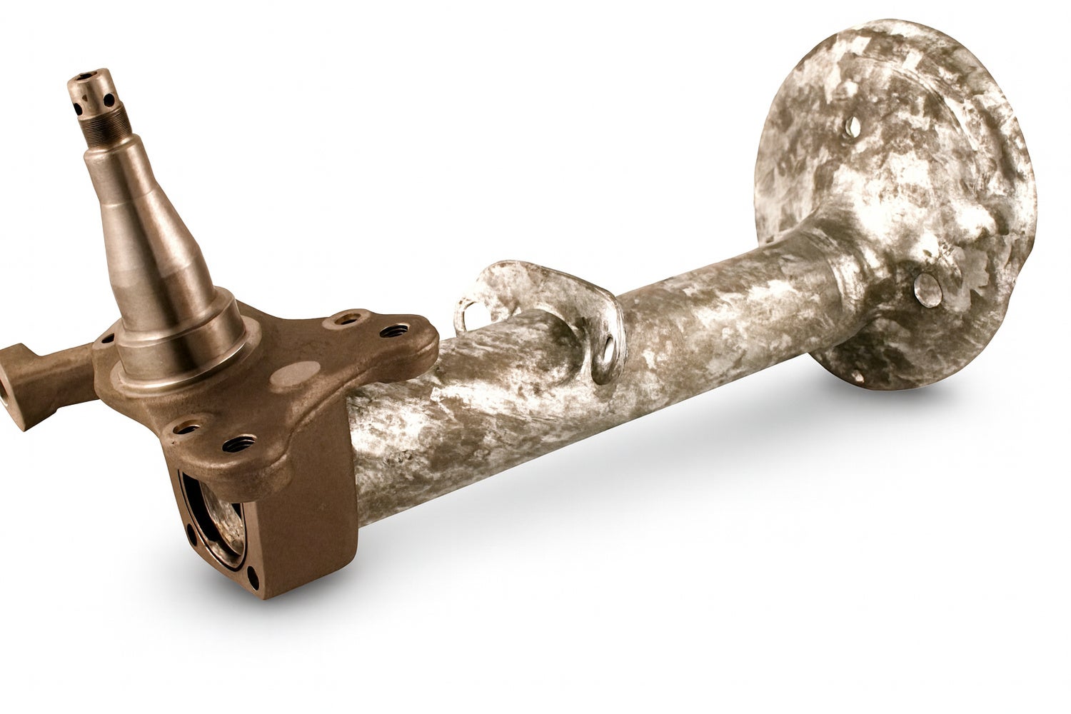 Fjærben fram venstre