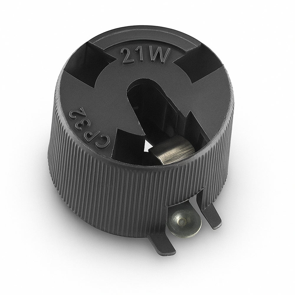 Lampeholder 21W for Volvo 240, 260, 262, 740, 760, 940, 960, V90 — bild 2 av 2