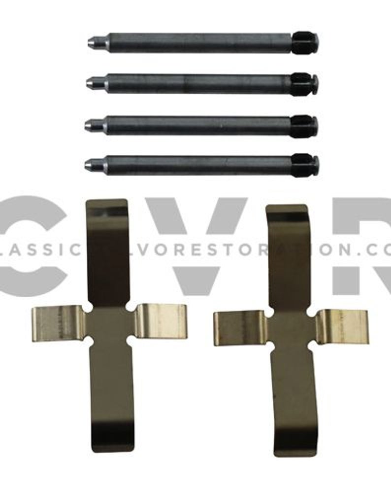 Monteringssett for bremseklosser foran til Volvo 140, 164, 240 1967-78 ATE uten ventilasjon