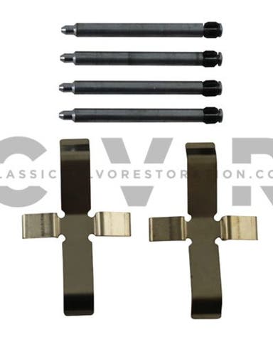 Monteringssett for bremseklosser foran til Volvo 140, 164, 240 1967-78 ATE uten ventilasjon