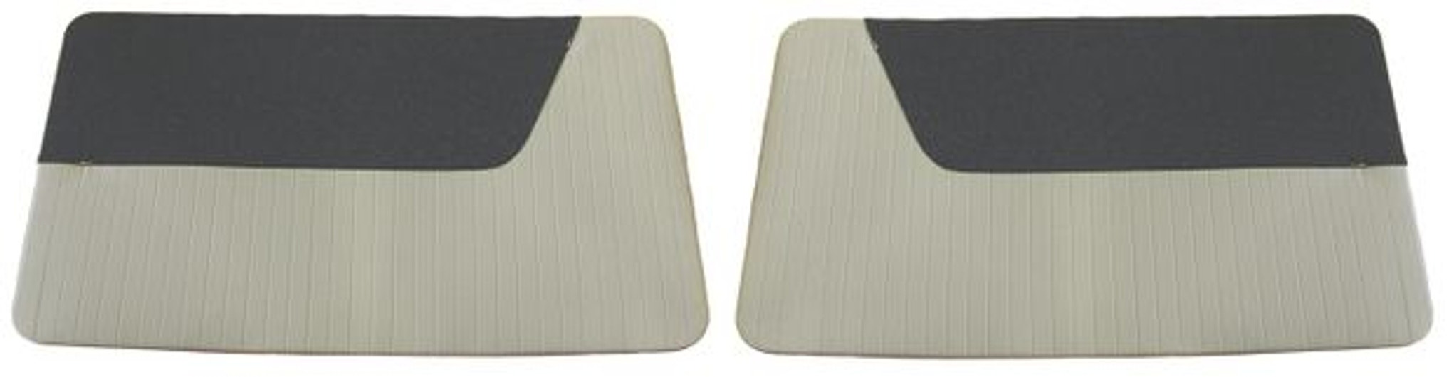 Dørpanel ljusgrå/grå