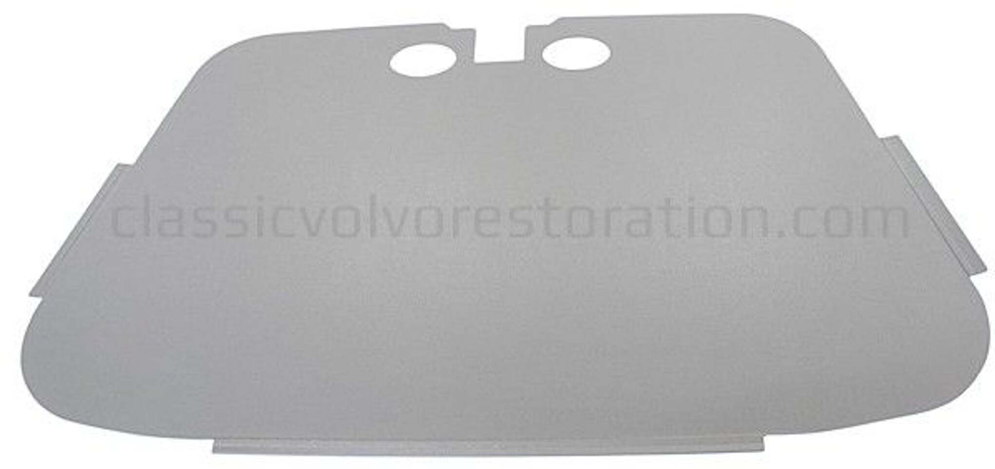 Papp bagasjeluke grå