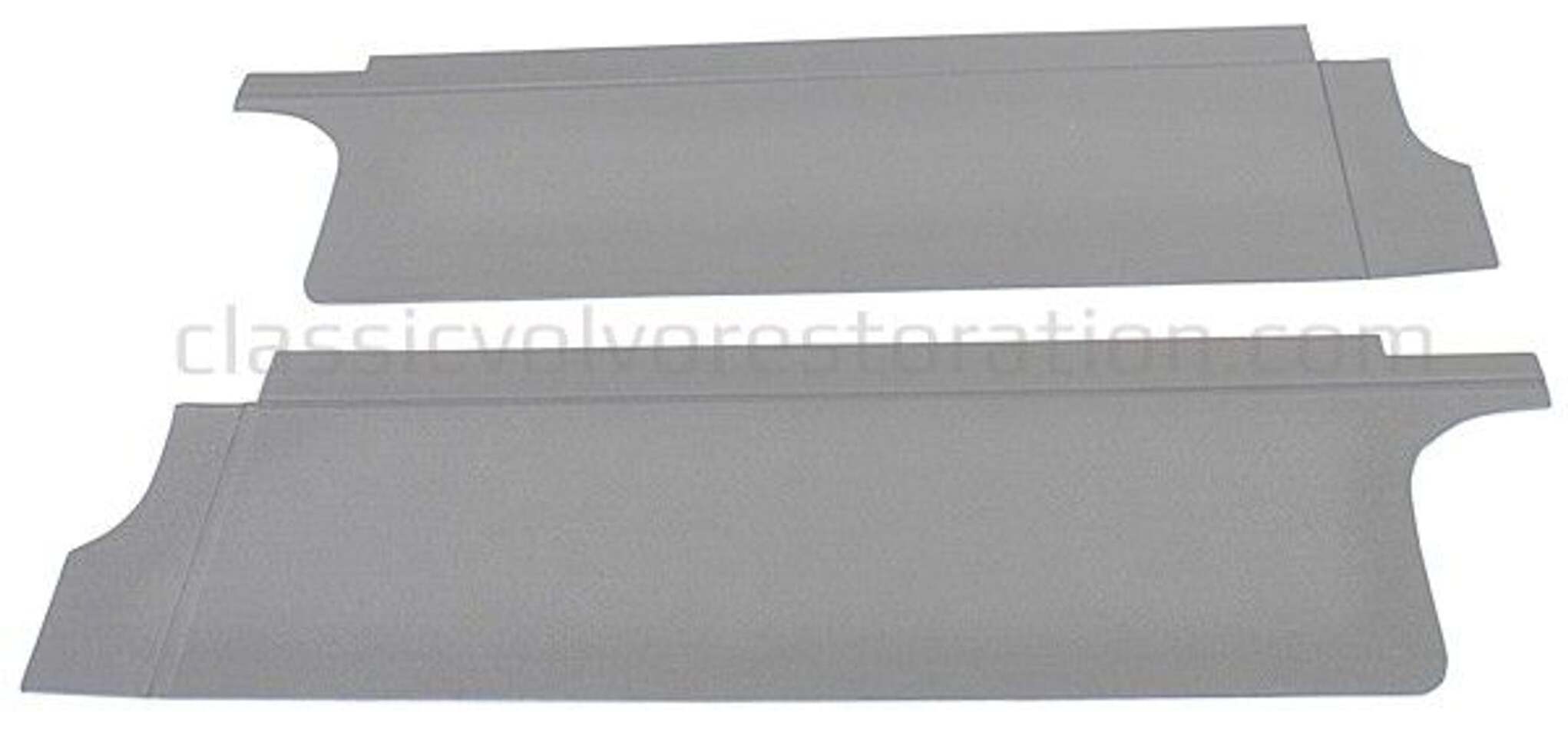 Papp under baksete PV grå