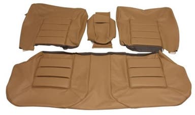 Baksetetrekk til Volvo 164 beige/brun kode 928