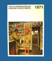 Reservedelskatalog for Volvo PV544, Duett, Amazon, 140, 164 1962–71, svensk — bild 1 av 2