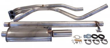 Eksosanlegg 2" rustfritt stål til Volvo Amazon Kombi 1962-66