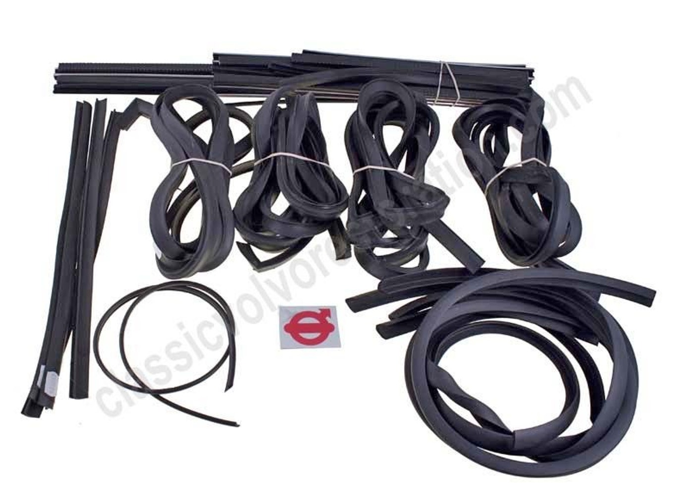 Gummiliste og monteringssett