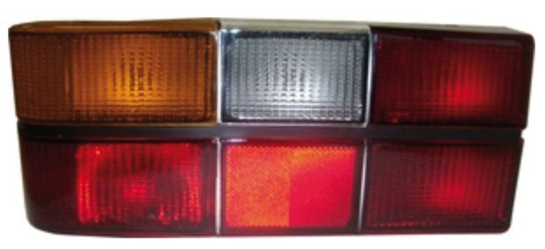 Baklys til Volvo 240, 1985-93, USA svarte linjer, venstre
