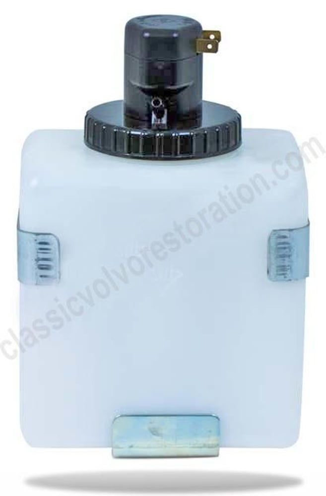 Spylepumpe med beholder for Volvo 1961-, Amazon, 1800S 1967-, 140, 164, 240