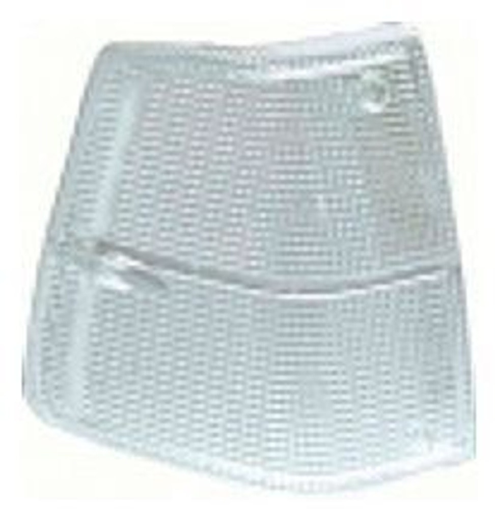 Blinklys glass hvit høyre