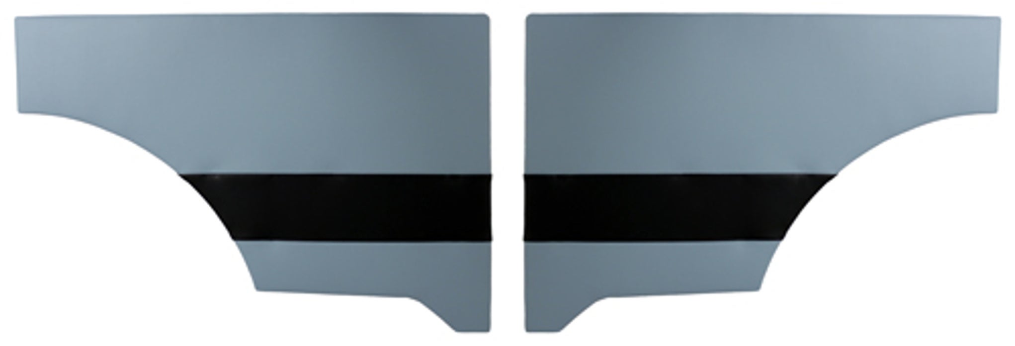 Panel bakside US blå/svart