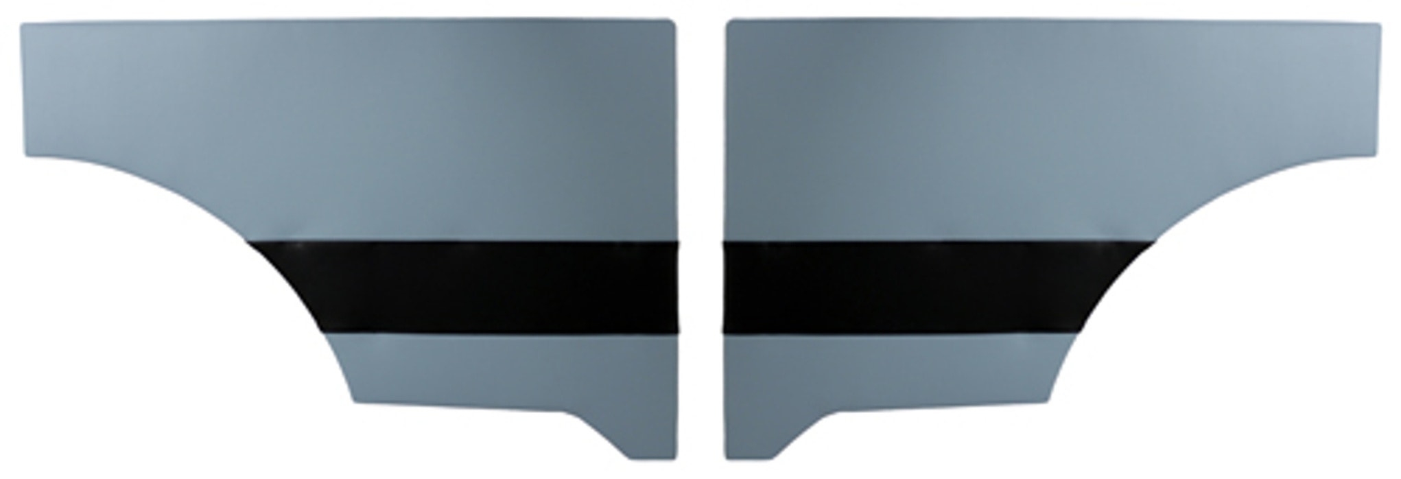 Panel bakside US blå/svart