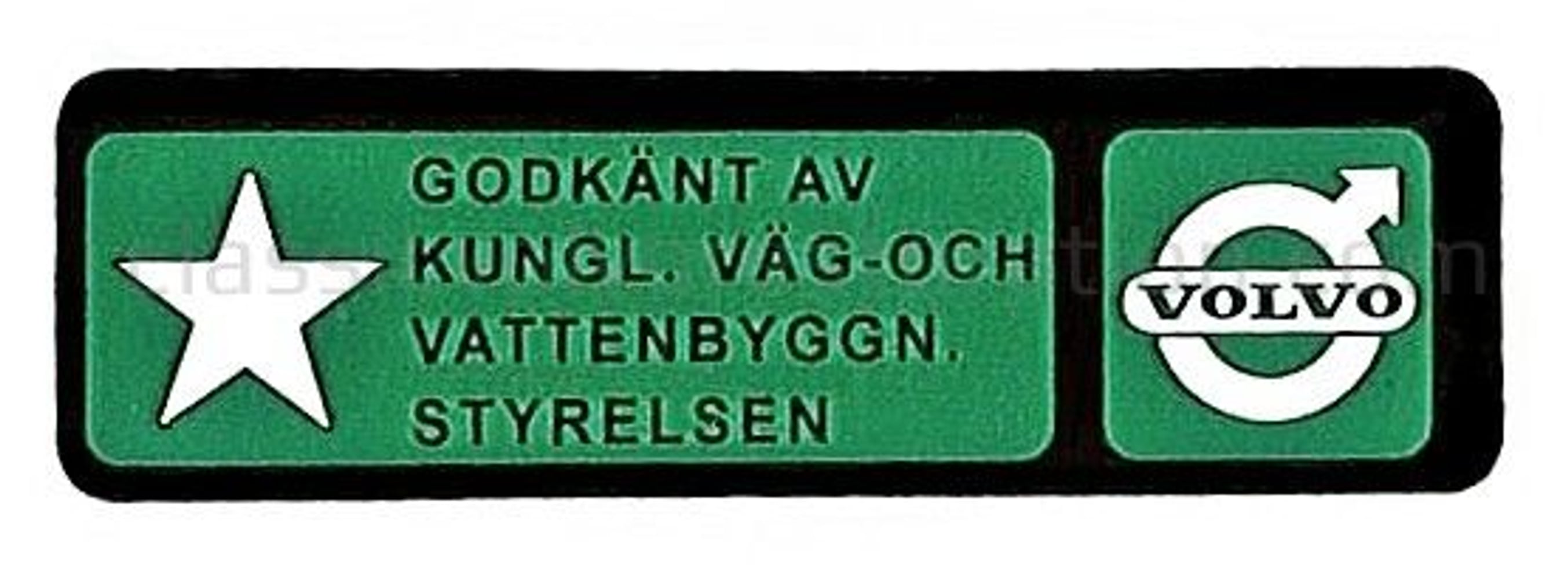 Klistremerke for sikkerhetsbelte — bild 2 av 2